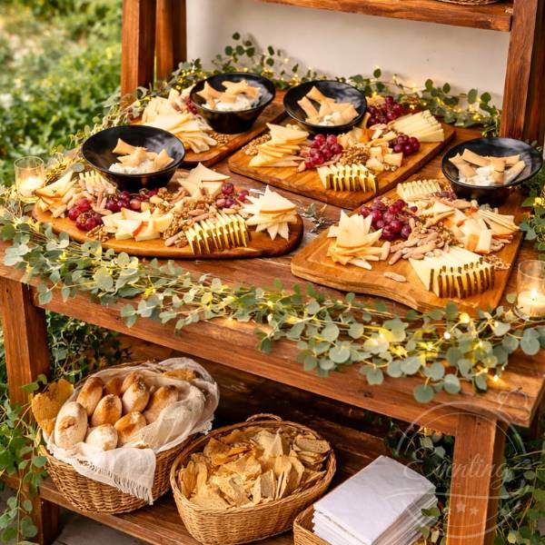 corners catering queso